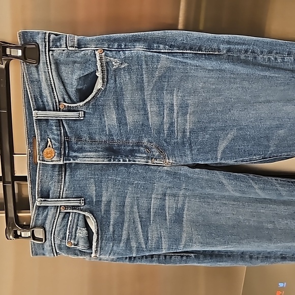 💕MOTHER💕 The Runaway Step Fray Jeans ~ Leaps and Bounds 26 NWOT - Picture 13 of 16